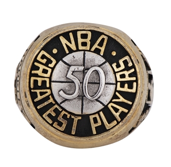 Charles Barkley NBA 50 Greatest Players Salesman Sample Ring 